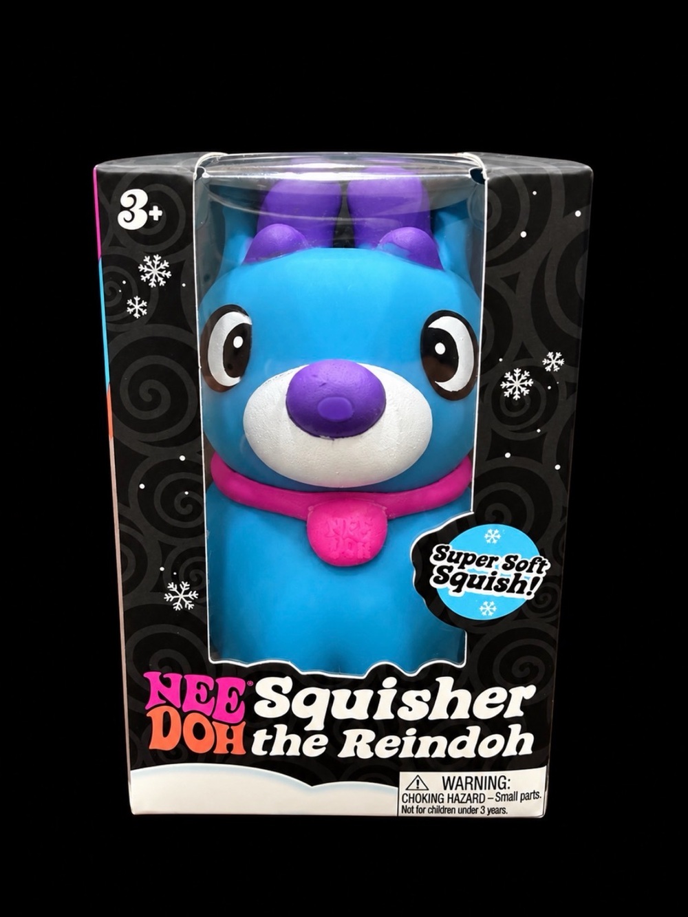 *BRAND NEW* 💙🦌 RARE NEEDOH SQUISHIER THE REINDOH – BLUE REINDEER 💙🦌